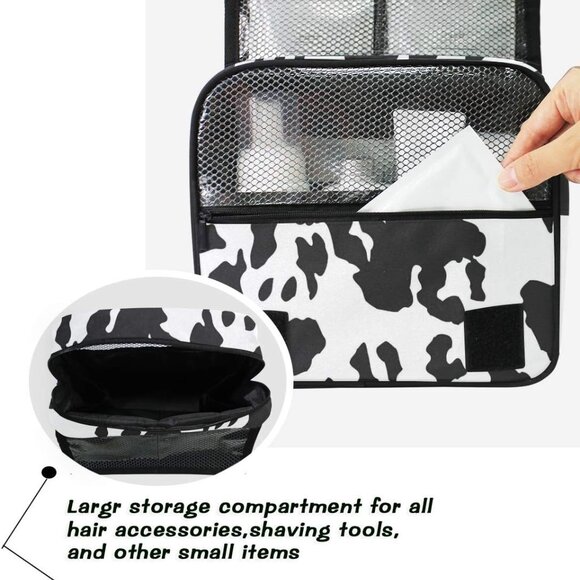 Hanging Travel Toiletry Bag Kit Makeup Case Cosmetics Organizer for Men Women - Picture 5 of 7